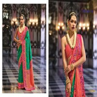maitri by Kreshva banarasi poly viscose silk fashionable saree online