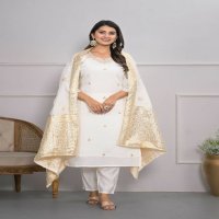 Tanisha Vol-15 Wholesale Viscose Silk Top With Pant And Dupatta