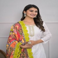 Tanisha Vol-15 Wholesale Viscose Silk Top With Pant And Dupatta