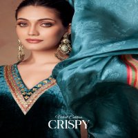 Sahiba Crispy Wholesale Pure Viscose Velvet With Handwork Winter Suits