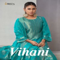 Ibiza Vihani Wholesale Pure Banglory Silk Jacquard Salwar Suits