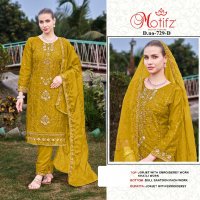 Motifz D.no 729 Wholesale Indian pakistani Concept Salwar Suits