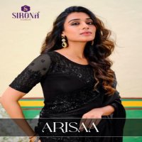 arisaa by sirona fashion georgette zari simmer designer saree online