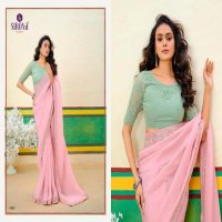 arisaa by sirona fashion georgette zari simmer designer saree online