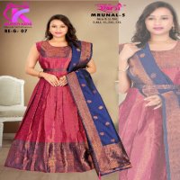 murnal vol 5 by queen kids pattu readymade new trendy kids gown set