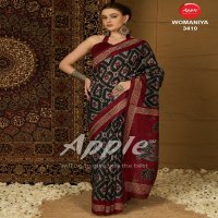 womaniya vol 34 by apple casual wear bhagalpuri saree