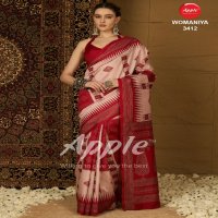 womaniya vol 34 by apple casual wear bhagalpuri saree