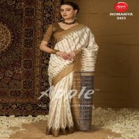 womaniya vol 34 by apple casual wear bhagalpuri saree