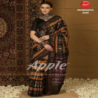 womaniya vol 34 by apple casual wear bhagalpuri saree