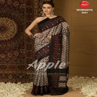 womaniya vol 34 by apple casual wear bhagalpuri saree