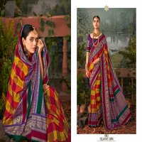 Shubh Shree Pochampally Ikkat Wholesale Welvet Tusser Silk Indian Sarees