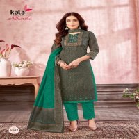 Kala By Tarika Creation Niharika Vol-3 Wholesale Heavy Cotton Printed Dress Material