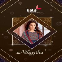 Kala By Tarika Creation Niharika Vol-3 Wholesale Heavy Cotton Printed Dress Material