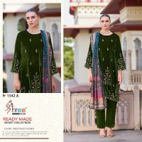 Shree Fabs R-1542 Wholesale Readymade Velvet Indian Pakistani Suits