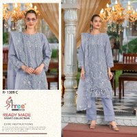 Shree Fabs R-1309 Wholesale Readymade Indian Pakistani Salwar Suits