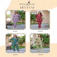 wooglee devyani readymade vertican print plus size kurti with pant