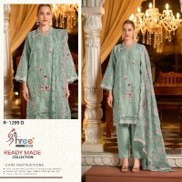 Shree Fabs R-1299 Wholesale Readymade Indian Pakistani Salwar Suits