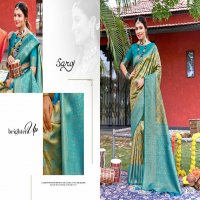 Saroj Kritigya Silk Vol-2 Wholesale Tissue Rich Pallu With Fancy Latkan Sarees