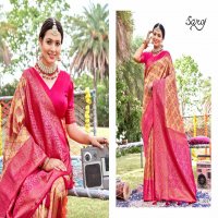 Saroj Kritigya Silk Vol-2 Wholesale Tissue Rich Pallu With Fancy Latkan Sarees