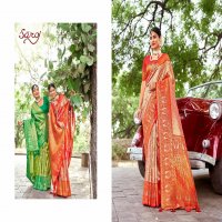 Saroj Kritigya Silk Vol-4 Wholesale Tissue Rich Pallu With Fancy Latkan Sarees