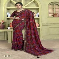 Vallabhi Florian Vol-9 Wholesale Brasso With Work Sarees