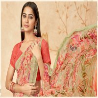 RUCHI RAGAA GEORGETTE VOL 15 FANCY FLOWER PRINTED SAREE COLLECTION