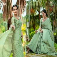 Sethnic Karigari Hand Work Vol-1 Wholesale Satin Chiffon Broad With Handwork Sarees