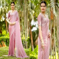 Sethnic Karigari Hand Work Vol-1 Wholesale Satin Chiffon Broad With Handwork Sarees