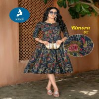 Kaya Kimora Wholesale Capsule Print Anarkali Tops