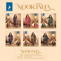 noorjaha by kaya unique muslin jacquard big size readymade ladies suits