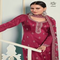 shivangi by vinay kuleesh moonga silk fashionable dress material exports