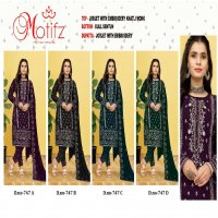 Motifz D.no 747 Wholesale Indian Pakistani Salwar Suits