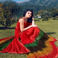 signature vol 20 by sanskar tex prints beautiful georgette saree