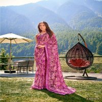 signature vol 20 by sanskar tex prints beautiful georgette saree