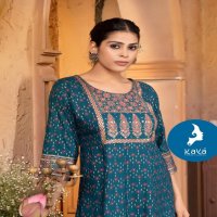 kaya puma elegant look readymade frock style rayon kurti