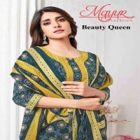 mayur creation beauty queen vol 1 cotton print plus size readymade 3pcs suits