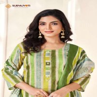 suryajyoti naaz vol 1 readymade big size cotton salwar kameez