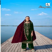 parampara by alok suits velvet designer winter wear salwar suits