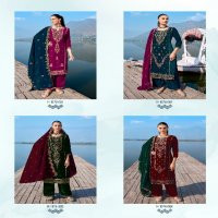 parampara by alok suits velvet designer winter wear salwar suits