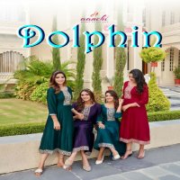 dolphin by aanchi vichitra readymade stylish look plus size combo kurti