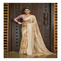 triveni phooljhadi vol 5 abstract printed organza saree online