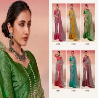 Shubh Shree Nargis Wholesale Weightless With Sartin Patti Sarees