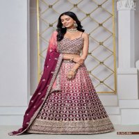 Mehvish Vol-5 Wholesale Designer Chinon Fabrics Lehenga Choli