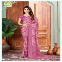 kostub silk vol 28 by seymore print italian crape unique saree