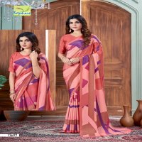 kostub silk vol 28 by seymore print italian crape unique saree