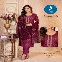 boondi vol 5 by kaya beautiful look fancy big size readymade suits