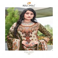 shahin by roli moli creation unique print winter pashmina 3pcs suits