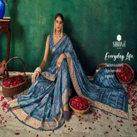 sangeet by sirona fashion velvet tusser silk unique saree