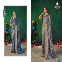 sangeet by sirona fashion velvet tusser silk unique saree