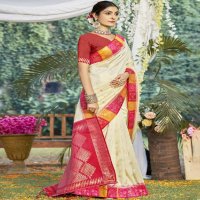 bunawat ralempire silk wedding festival wear silk fabric saree collection